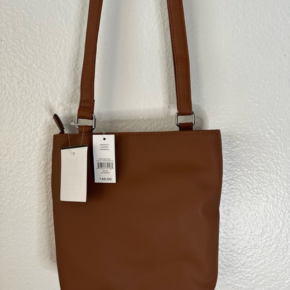 ROSETTI Brown Faux Leather Crossbody Bag BNWT - Picture 7 of 10